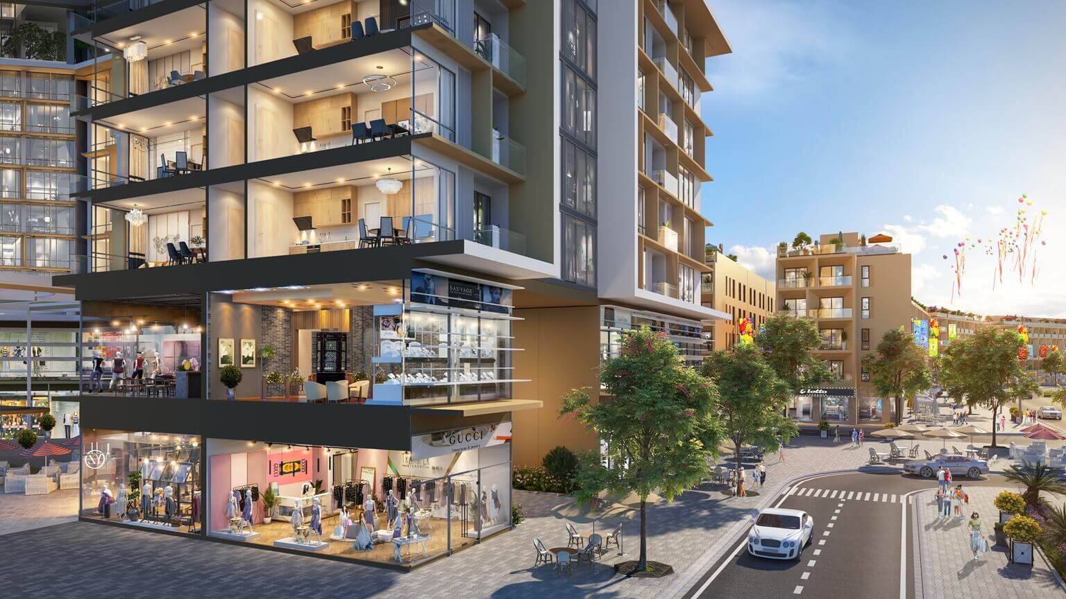 shophouse khối đế Metropoli5 Nam An Khánh