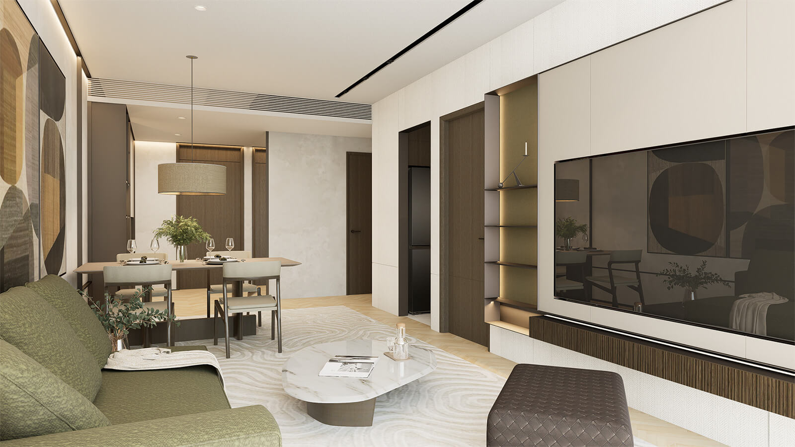 Căn hộ 2 phòng ngủ Metropoli5 Nam An Khánh