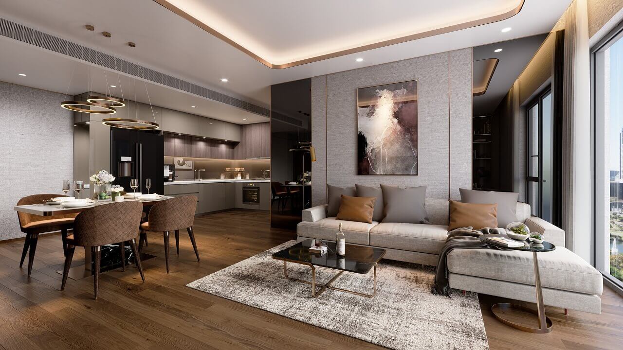 nội thất căn hộ metropoli5 nam an khánh