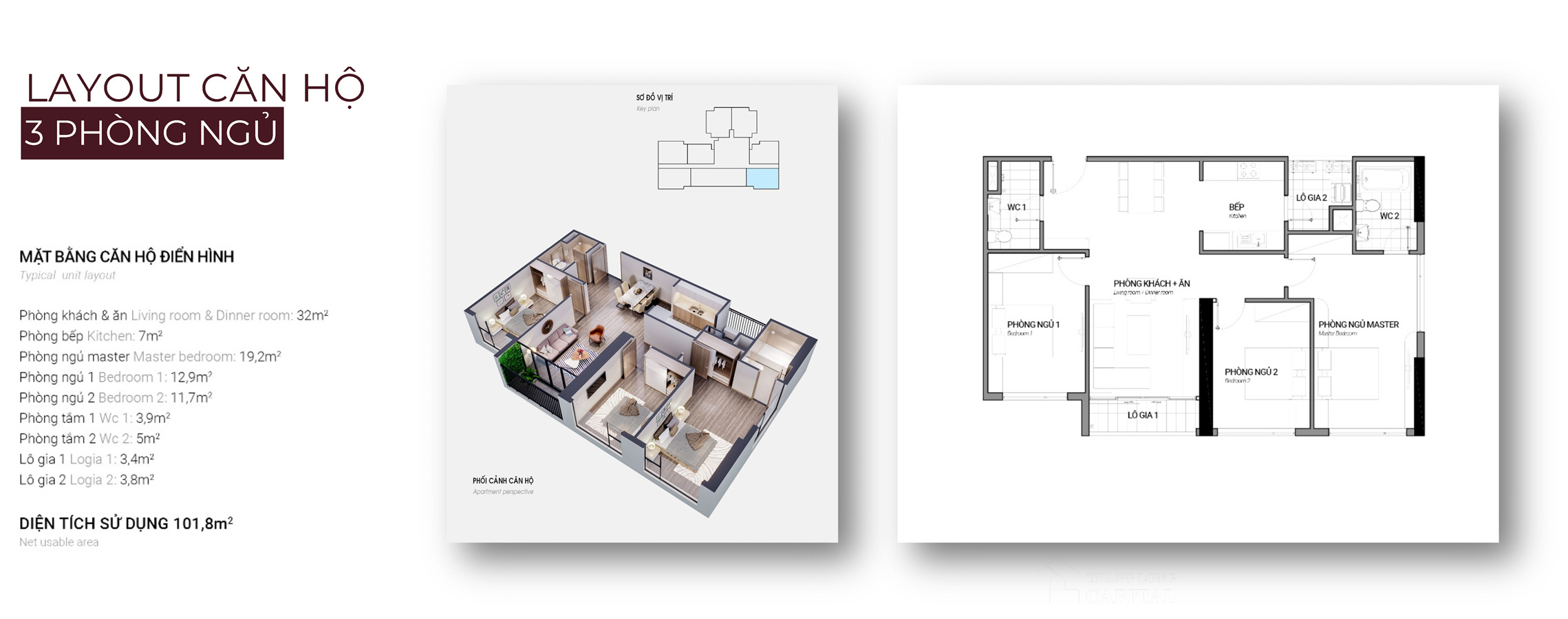 thiết kế căn hộ metropoli5 nam an khánh