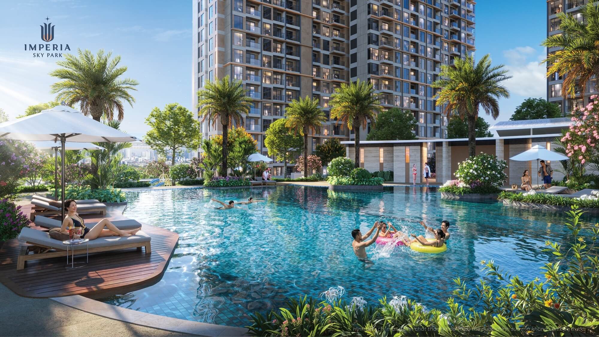 tiện ích dự án imperia sky park nam an khánh