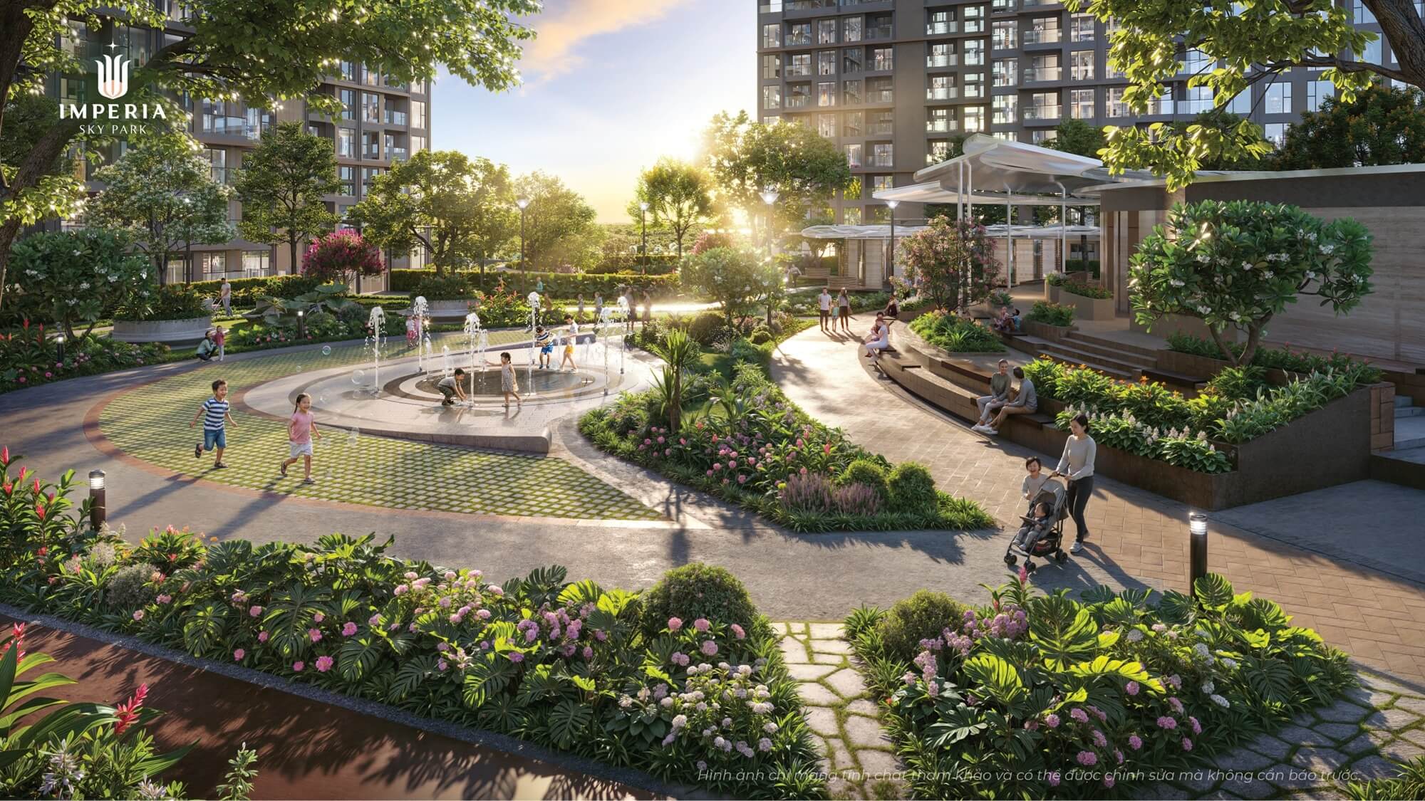 tiện ích dự án imperia sky park nam an khánh